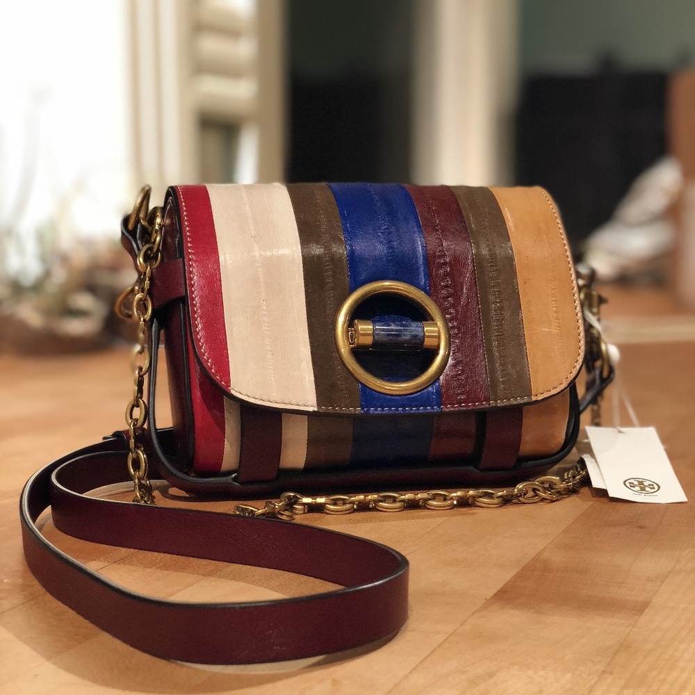 [NWT] ✨RARE✨ Tory Burch - Alastair Eel Skin Bag